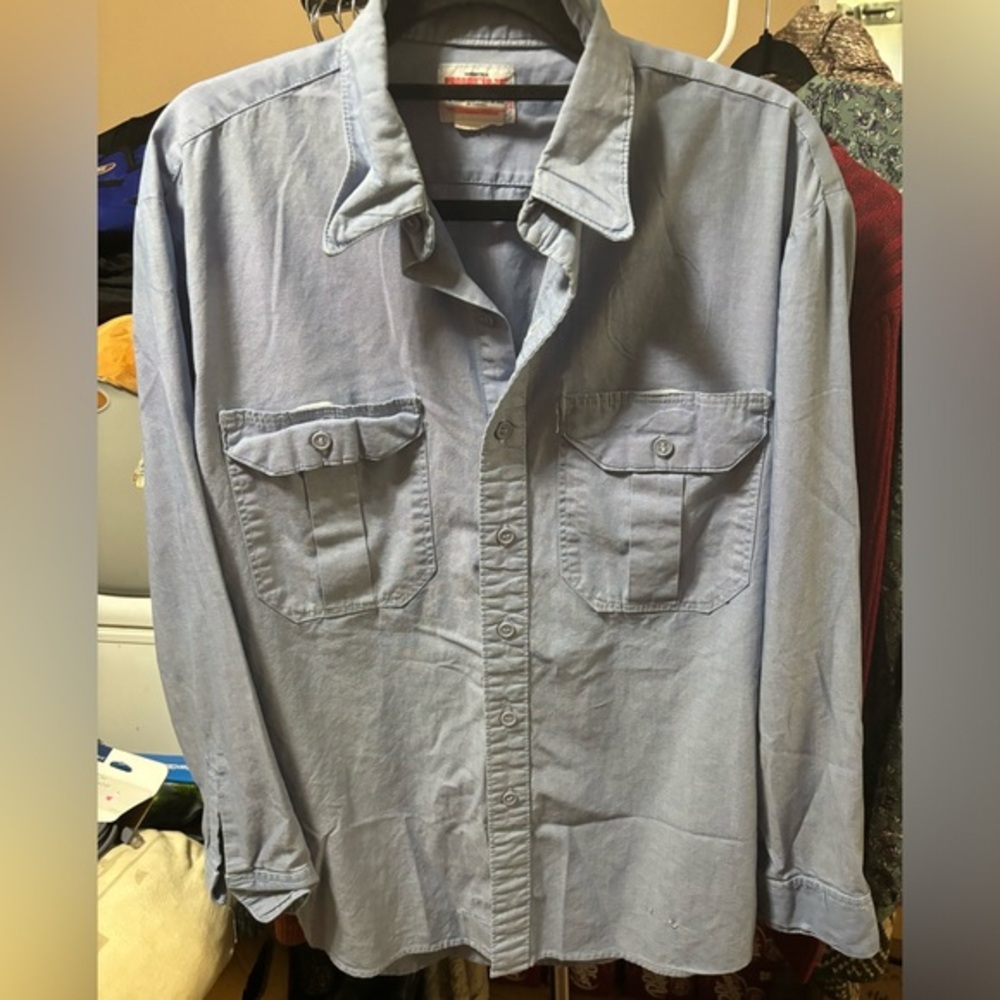 Wasted proban flame resistant shirt xl‎ Preowned shirt work shirt career